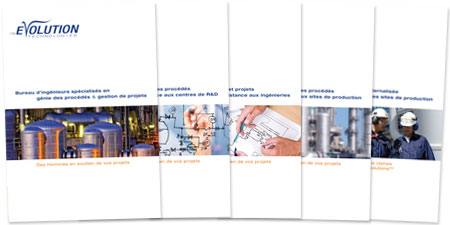 Example of creation of communication media for a process engineering company